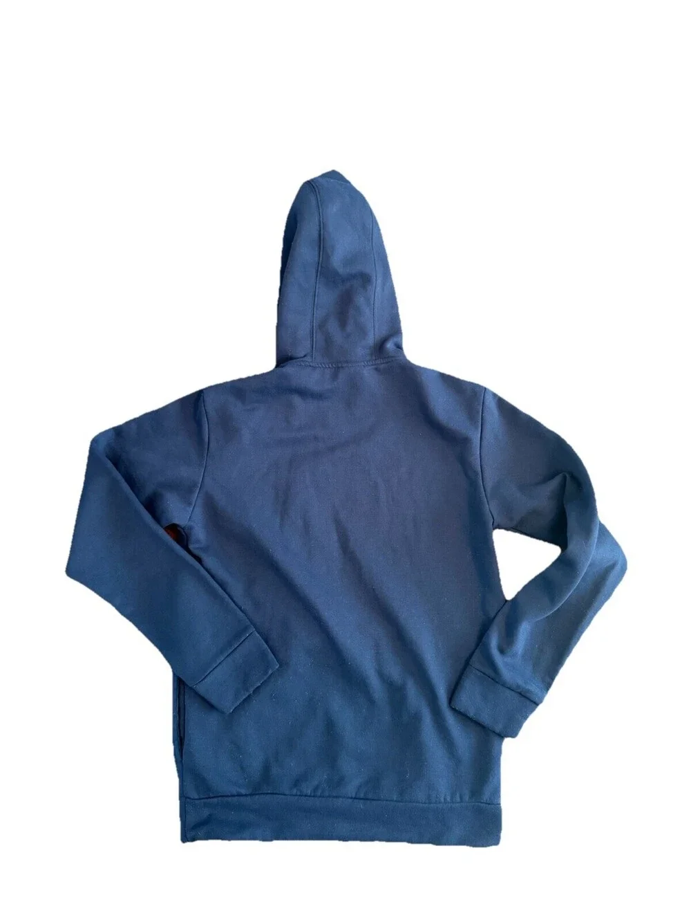 Adidas Navy Blue Tech Fleece Hoodie - Men’s Small - Zip Chest Pocket